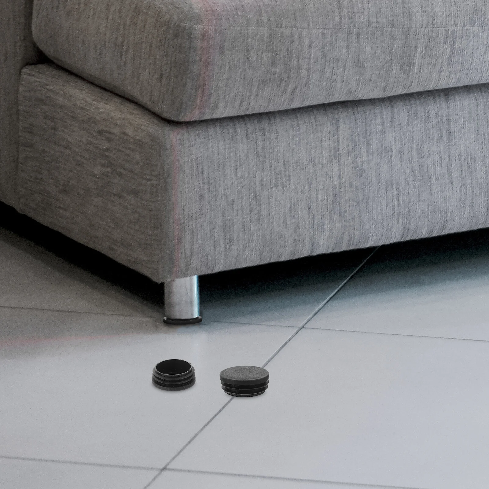 

50pcs Chair Leg Floor Protectors Round Plug for Furniture Plastic End Caps Plugs Legs Chairs Reusable Durable Pipe Bung Tubing