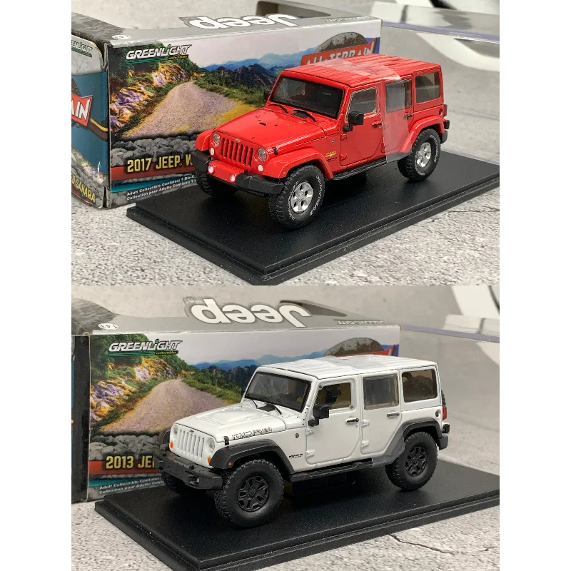 

Diecast Green Light 1:43 Scale 2013 JEEP WRANGLER UNLIMITED MOAB New Alloy Car Model Collectible Toy Gift Souvenir Display