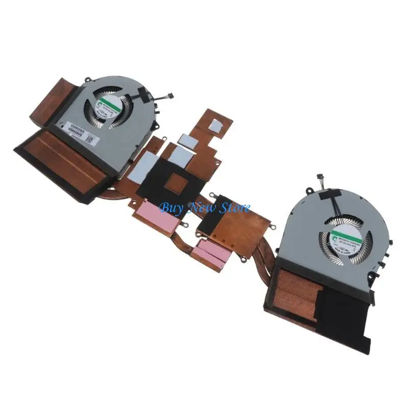 

20CE CPU GPU Cooling Fan with Heatsink for OMEN 17-CB L57367-001 Laptop Notebook Cooler Radiator Cooling Fan Replacement