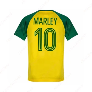 COPA 78-79 NANTES Marley 10 셔츠 최신 야외 빠른 건조 축구 저지 여름 클래식 캐주얼 티스 성인 느슨한 운동 저지 6 최고의 영업 카페 말리 - №4