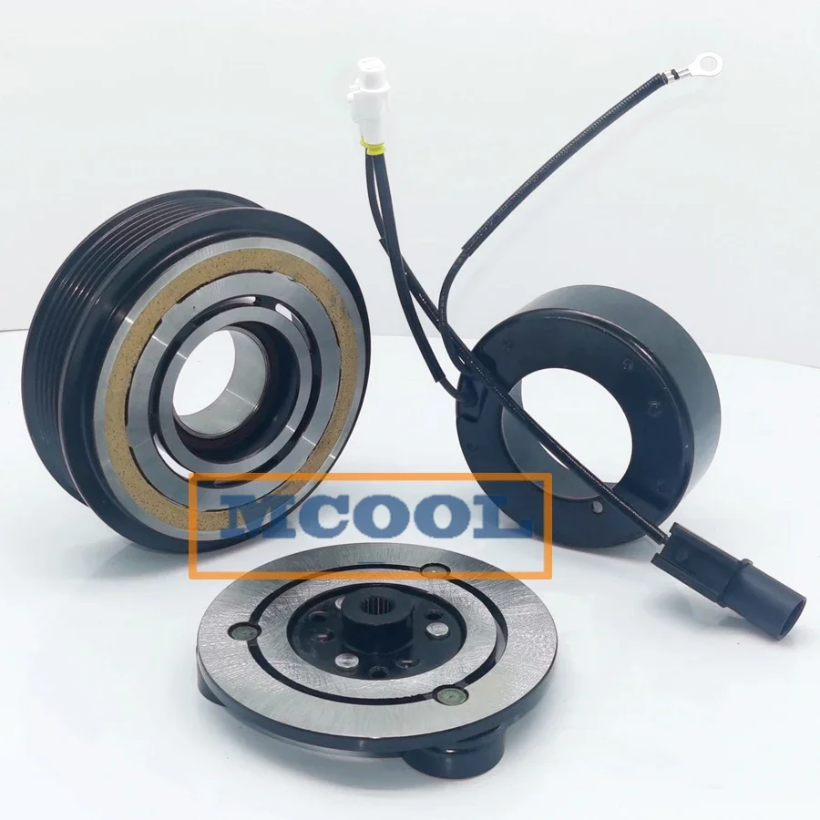 MCOOL New AC Air Conditioning Compressor Clutch For Mitsubishi Outlander Bearing Size 35*50*20 115MM 6Grooves