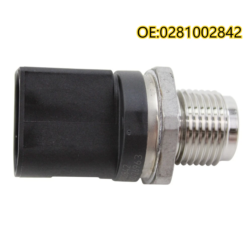 

High quality New For 0281002842 Fuel rail pressure sensor suitable for 2005-2013 Mercedes Benz