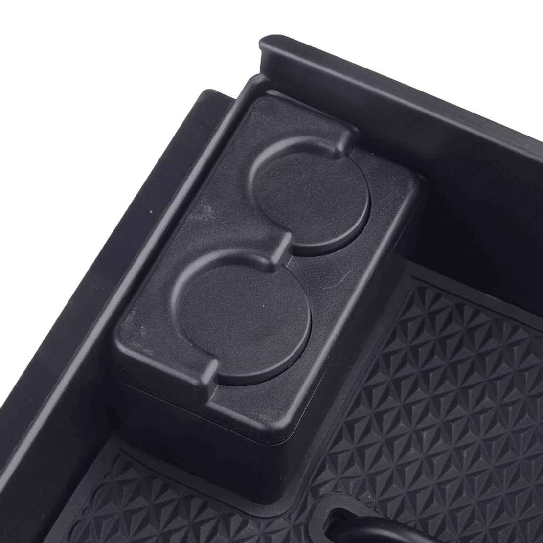 Center Console Armrest Storage Box Tidying Pallet Fit For Isuzu D-Max MU-X 2012 2013 2014 2015 2016 2017 2018 2019 2020 Black