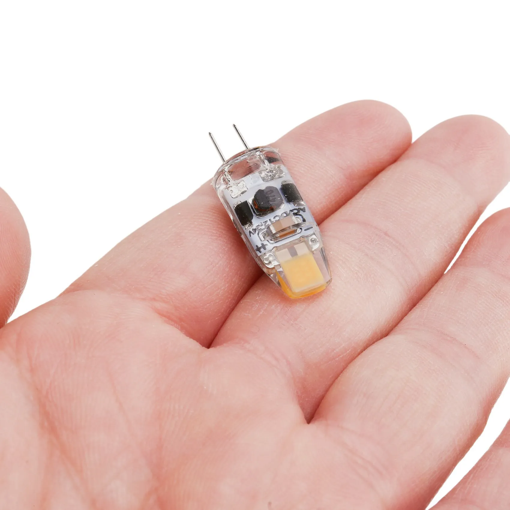 

ABUP-G4 Bulb 2W G4 Led Bulb Is Equivalent To 20W G4 Halogen Bulb Replacement Part,G4 Base Ac/Dc12v-24V, Warm White 20Pcs