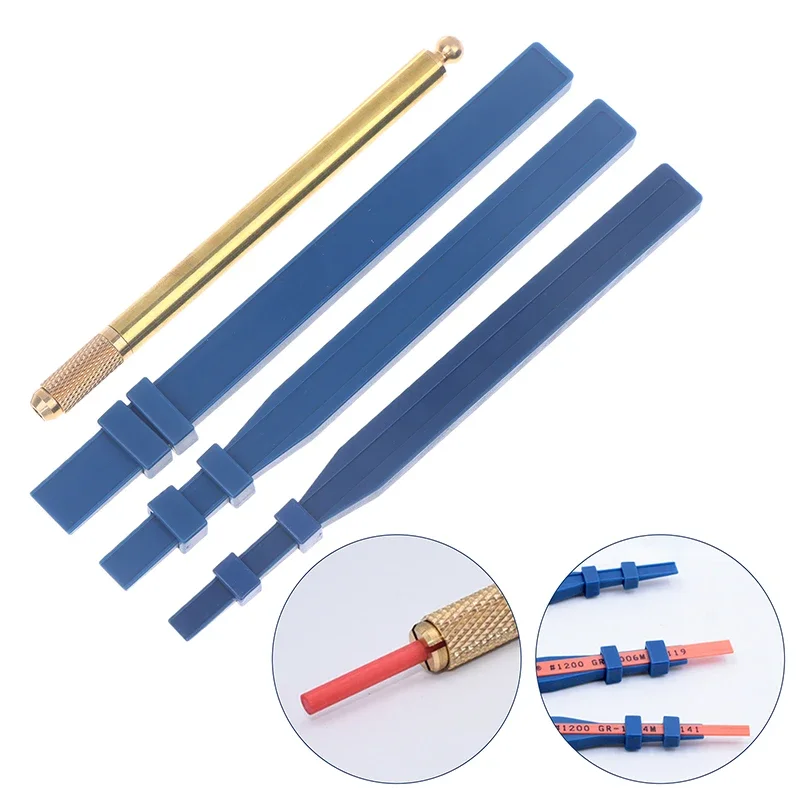 1 Buah Pegangan Penjepit Batu Asah Untuk Batu Asah Serat Super Keramik Alat Pengasah Cetakan Serat Penjepit Batu Asah