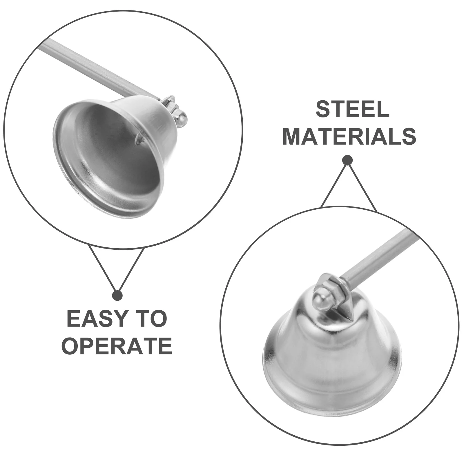 3 قطعة السنافر خمر مقبض طويل طفاية معدنية الشمع أداة زخرفية السنافر مقبض طويل