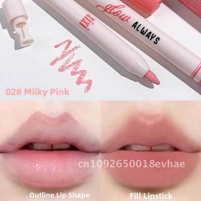 Xixi Sweet Pear Vortex Lip Liner Pen Miękka, jedwabista tekstura Łatwa w aplikacji Matowa kredka do ust dla neutralnych typów skóry