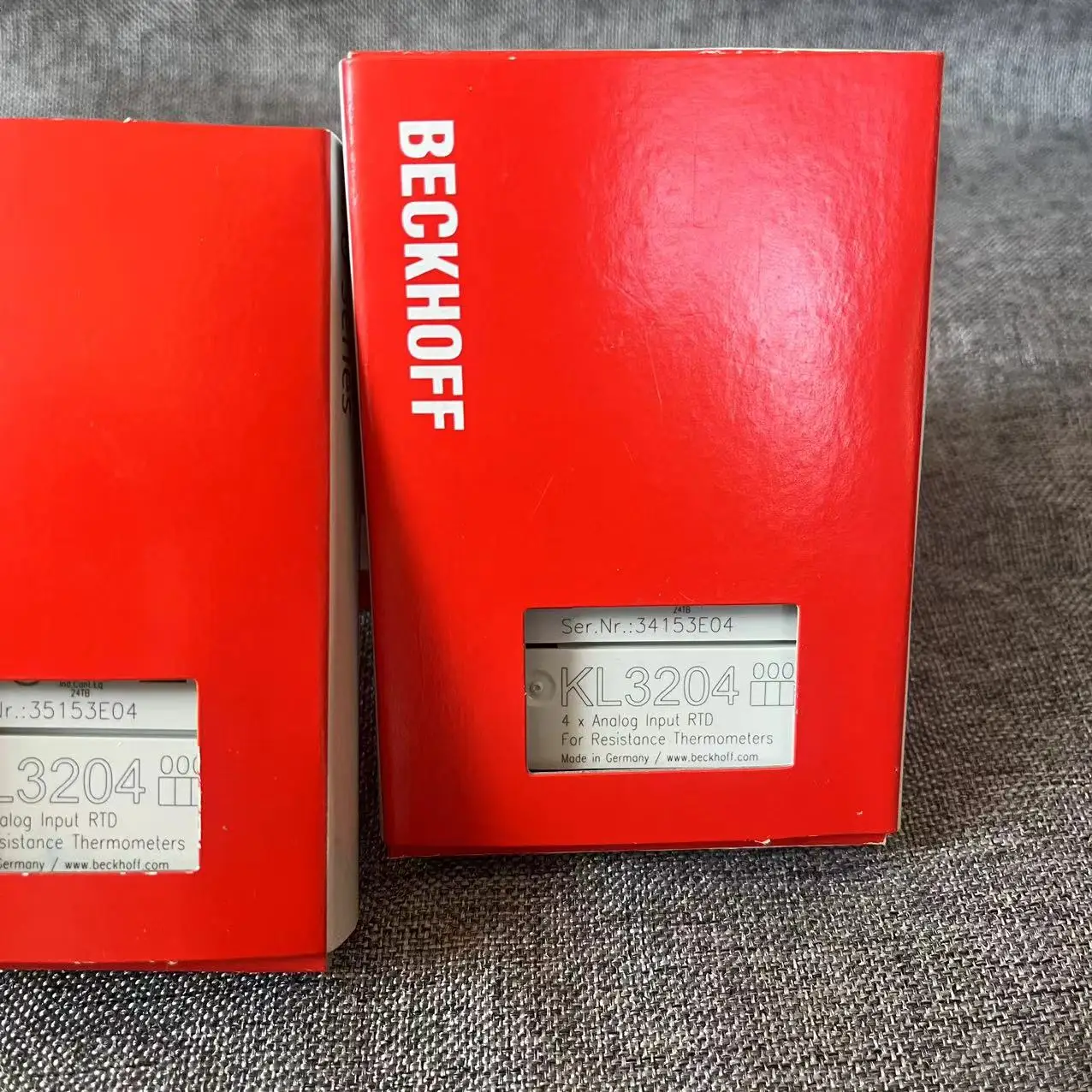 وحدة Beckhoff KL3204 KL4001 KL4002 KL5001 KL2408 KL9010 متوفرة في المخزون