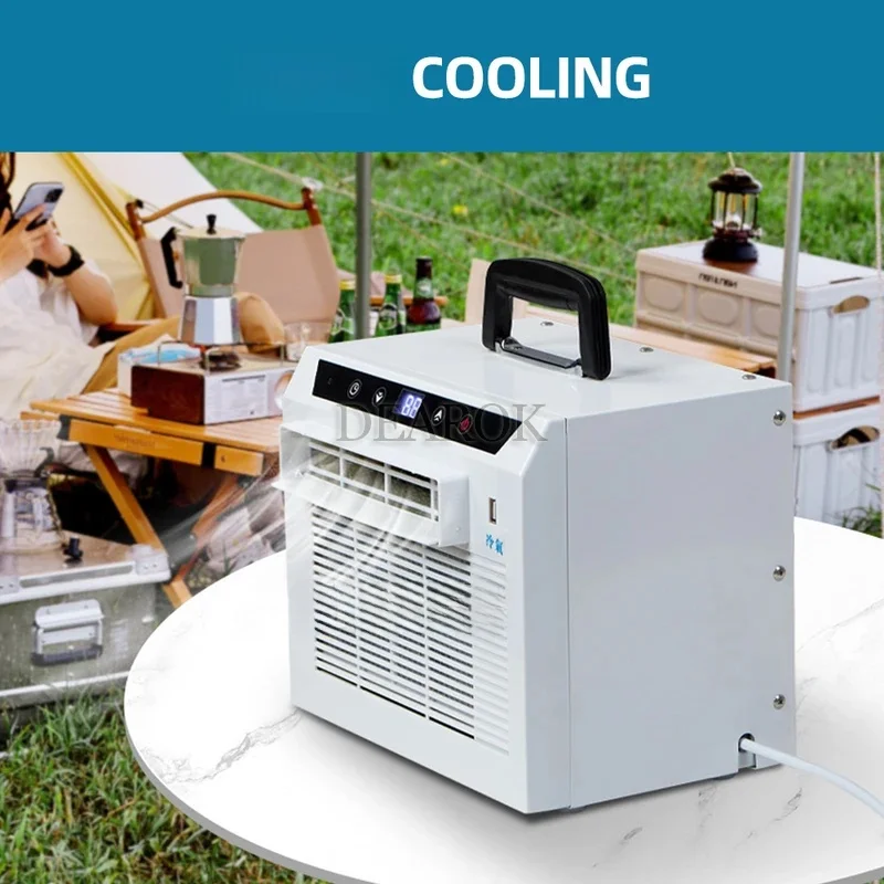 M 3000BTU مكيف الهواء المحمول سبليت نوع كليمالار التحكم عن بعد سيارة المحمولة آلة تكييف الهواء الصغيرة