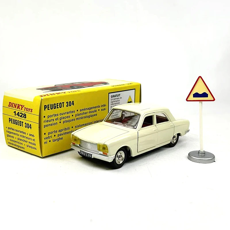 

DINKY TOYS 1428 PEUGEOT 304 CAR MODEL FOR COLLECTION