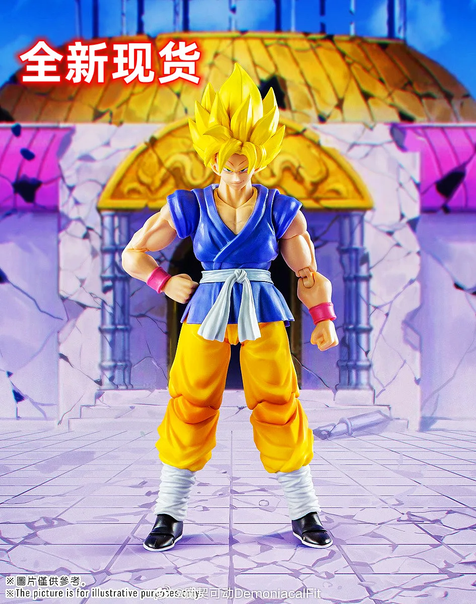 Dragon Ball 15cm Demonic Fit Unexpected Adventure Goku Mobile Garage Kit Gt Action Figures Model Statue Pendant Toy Gift