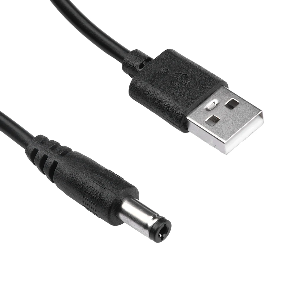 Kabel USB 5V to12V 1A kabel doładowania 5mm x 2,1mm moduł konwerter USB kabel Adapter z elementem doładowania