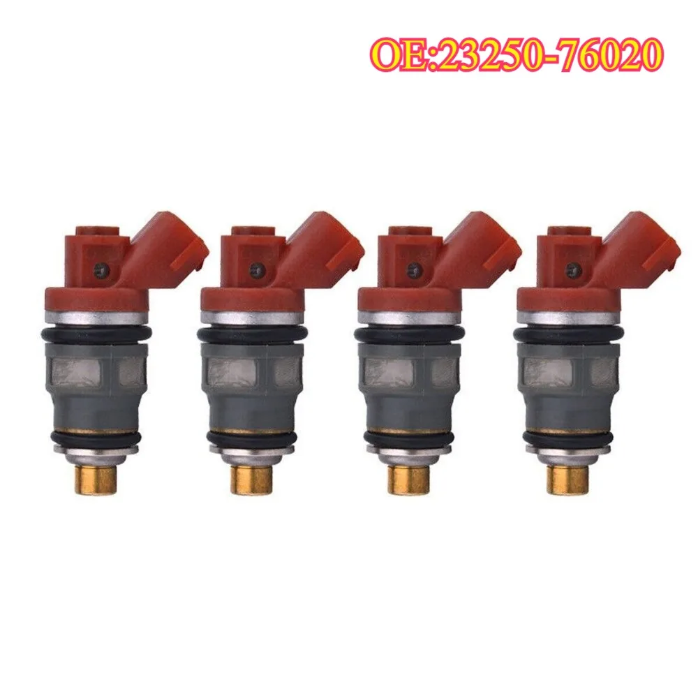

High quality new for 23250-76020 23250-79055,4Pcs Fuel InjectorFor Nissan,Toyota Previa 2.4L