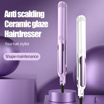 2 In 1 Flat Iron Hair Straighteners Adjustable Temperature 26MM Curling Iron Electric…