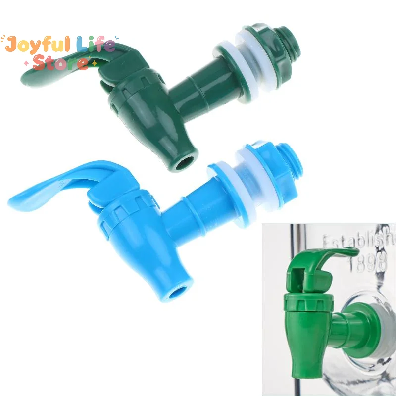 Hot 1Pcs Glass Bottle Jar  Water Tank Faucet 17mm PP Grain Leak Proof Faucet Water Tap With Filter Valve Water Dispenser