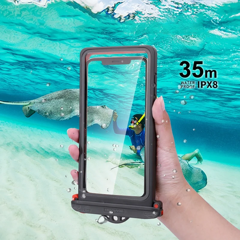 Waterproof Phone Bag Transparent Drift Diving Swimming Bags Dry Bag Phone Covers For Below 6.9 Inches Phone