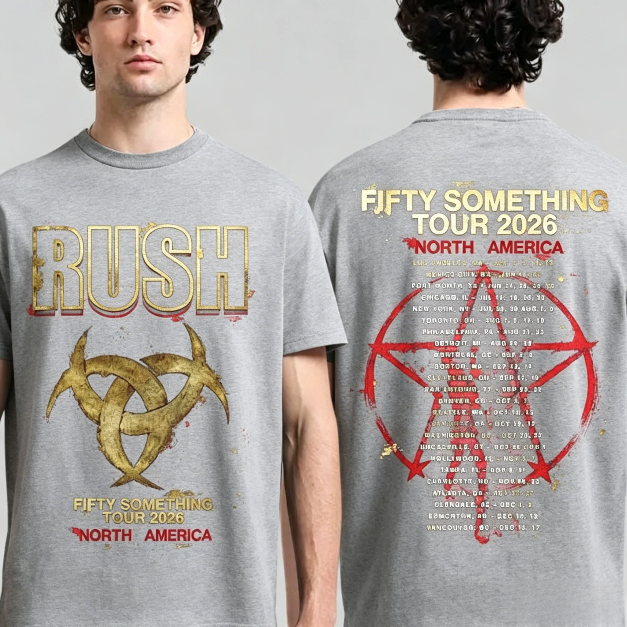 RUSH Band FIFTY SOMETHING TOUR - Blouses recensie en prijs