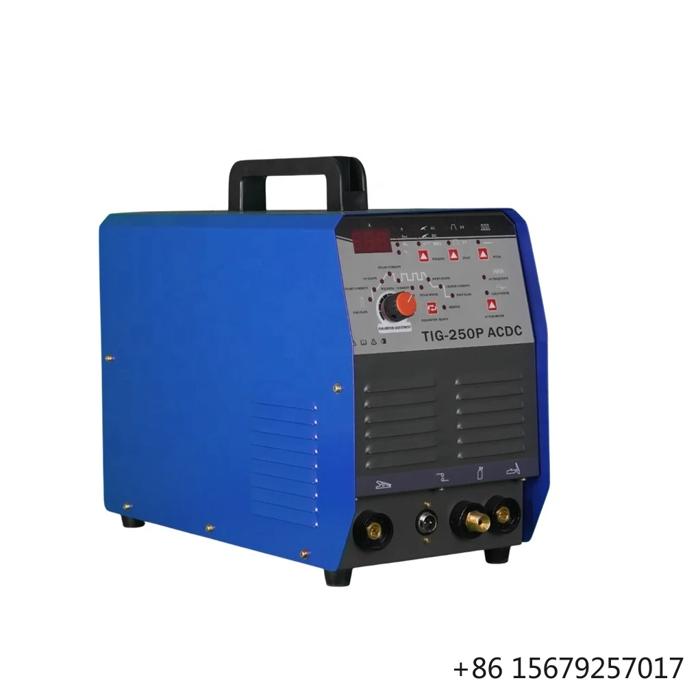 High Frequency Inverter TIG AC/ DC 250P IGBT Tig 250 Welding Machine Ac Dc with Multifunction Aluminum Pulse Argon Welder