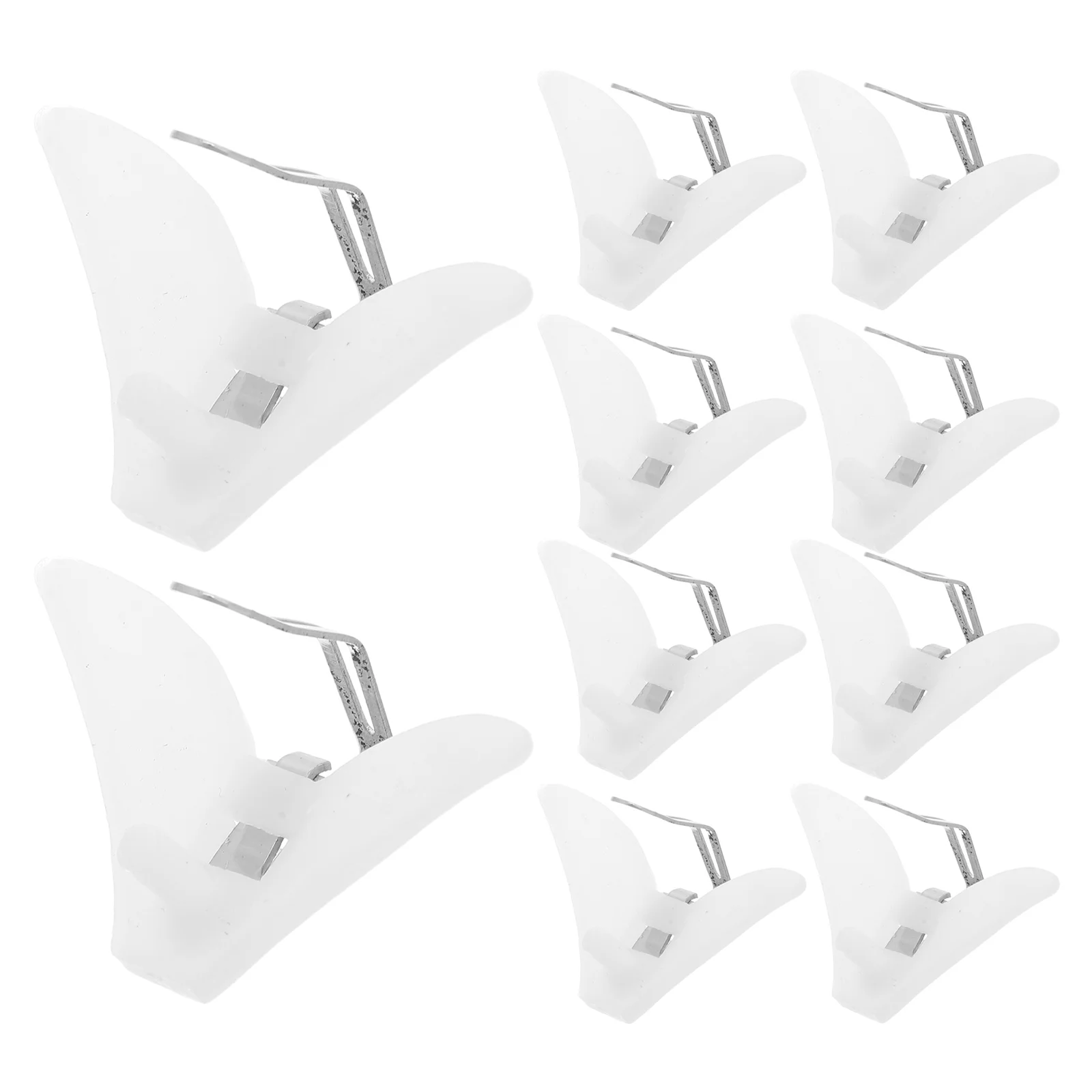 

10Pcs Tie Clips for Men Minimalist Tie Clasp Clip Fixer Business Necktie Holder Wedding Necktie Hardware Fastener Suit