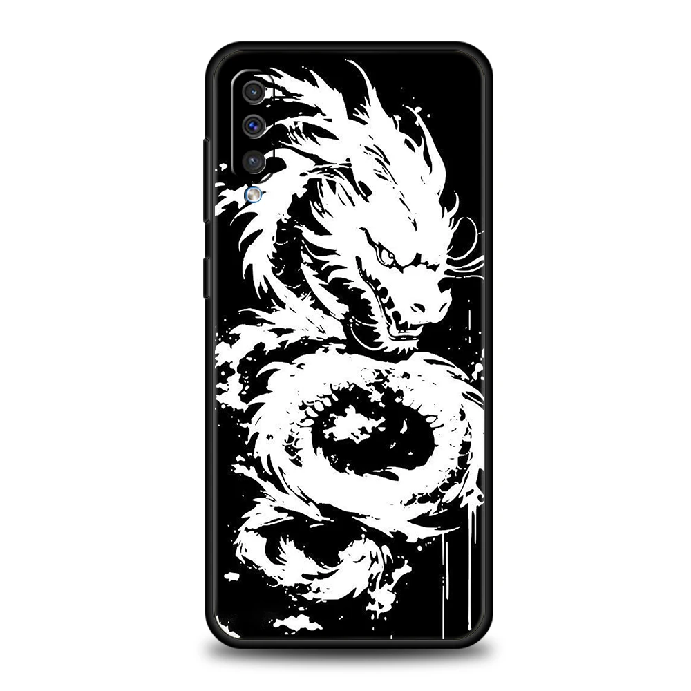 Dragon Telefoon Case Voor Samsung A56 A36 A26 A24 A16 A14 A12 A32 A50 A70 A20S A22 A30 A40 A34 A54 A42 A52 A04s A06 5G Cover