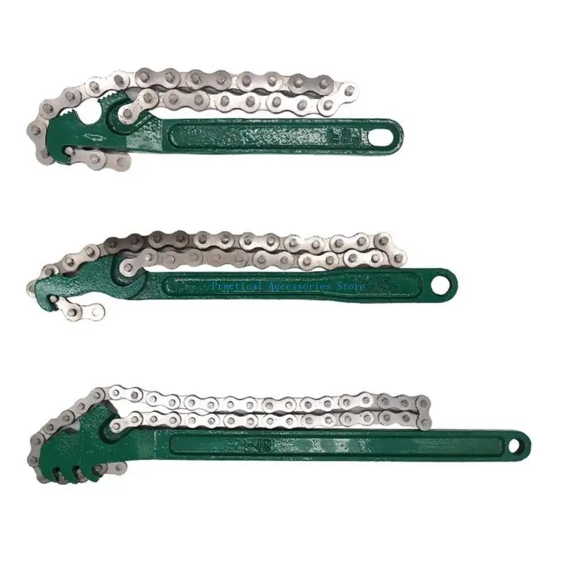 

U75E Oil Chain Wrench Fuels Filter Filters Remover Tool Car Engine TorquesGrip Spanners