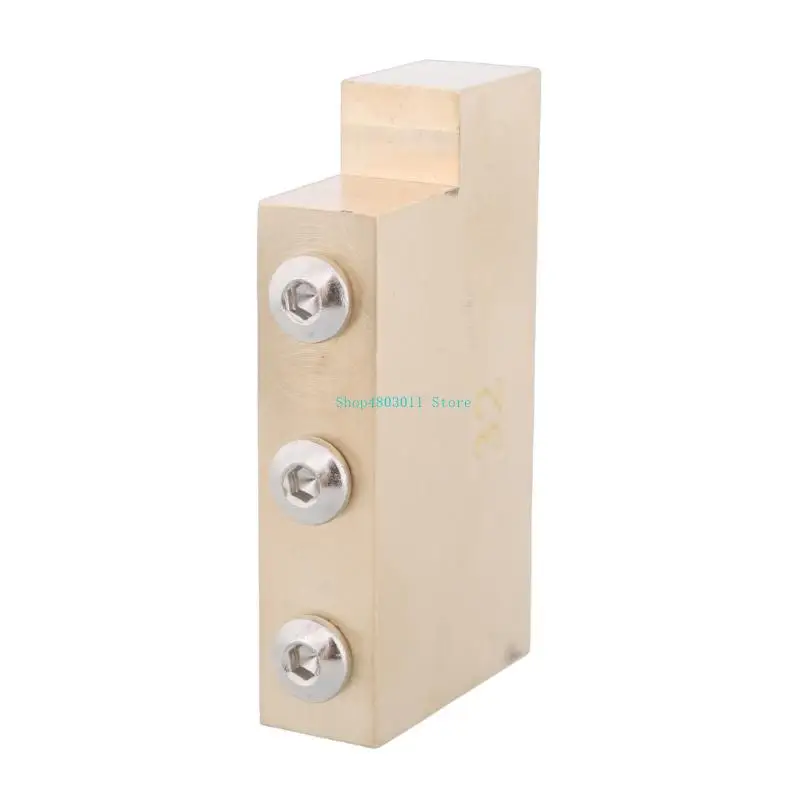 

T3LD Standard Tremolo Block Brass 34mm Electric Guitar Tremolo Block String Spacing
