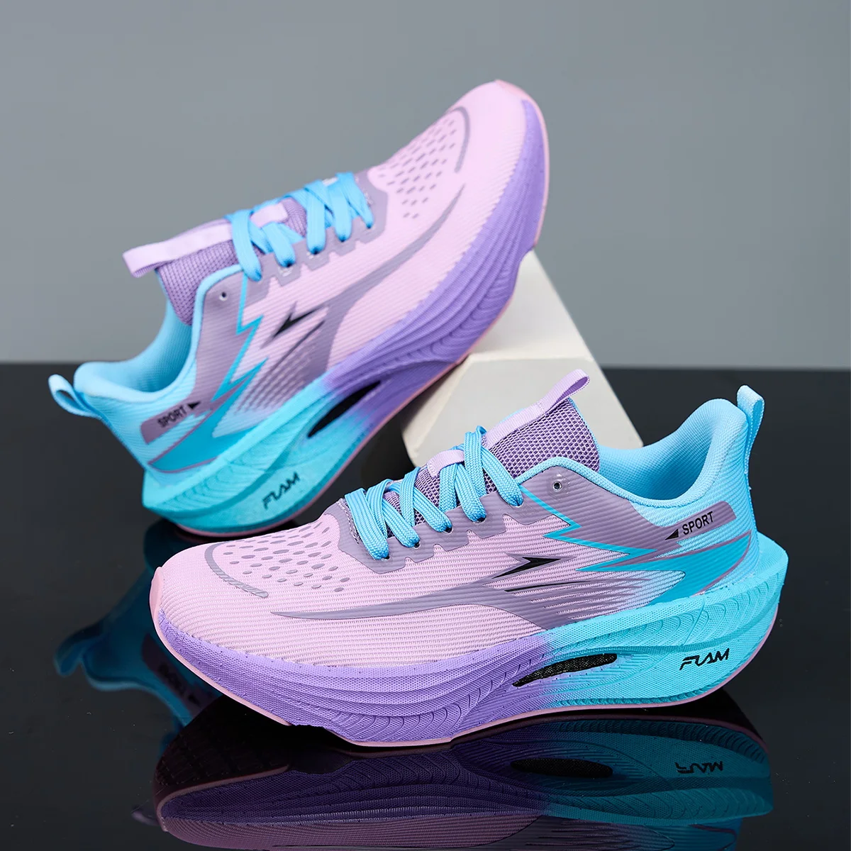 أحذية الجري الرياضية للرجال كاجوال ماراثون قابلة للتنفس وخفيفة الوزن للنساء مريحة ومضادة للانزلاق للمشي في الهواء الطلق #5