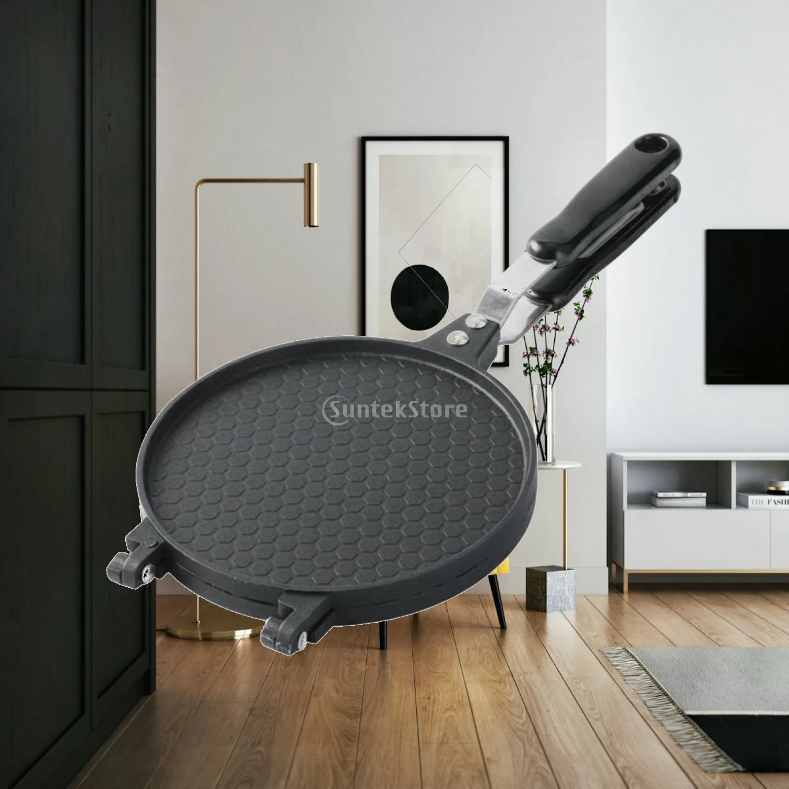 Nonstick Egg Roller Press for Waffle Cones Crispy Snacks and Rolled Wafer Treats
