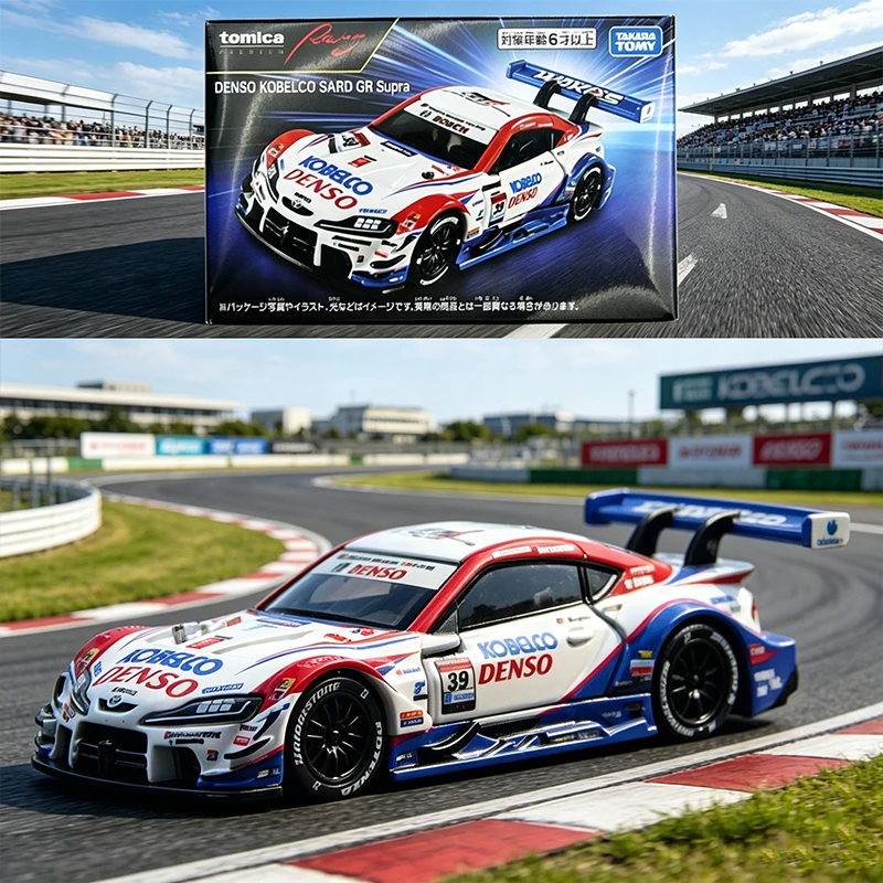

TOMY Diecast Model Car TPR Flagship Version Toyota Supra GR Racing Car Simulation Alloy Vehicle Toy For Collection