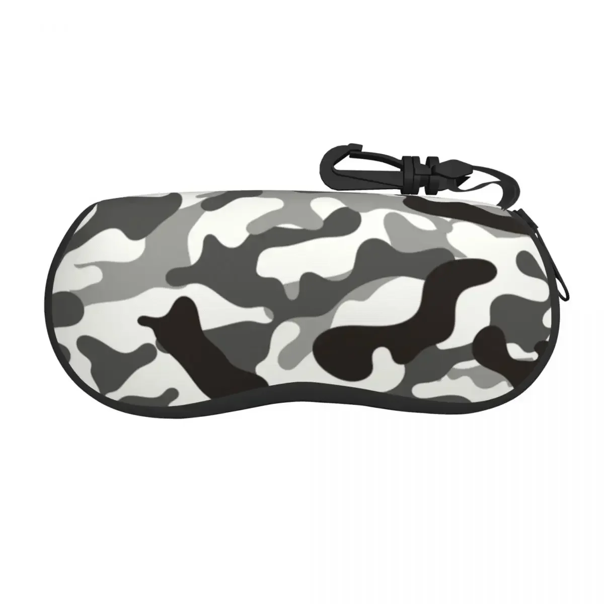 Custom Urban Camo Shell Glasses Case Unisex Cool Camouflage Eyeglasses Case Sunglasses Protector Box