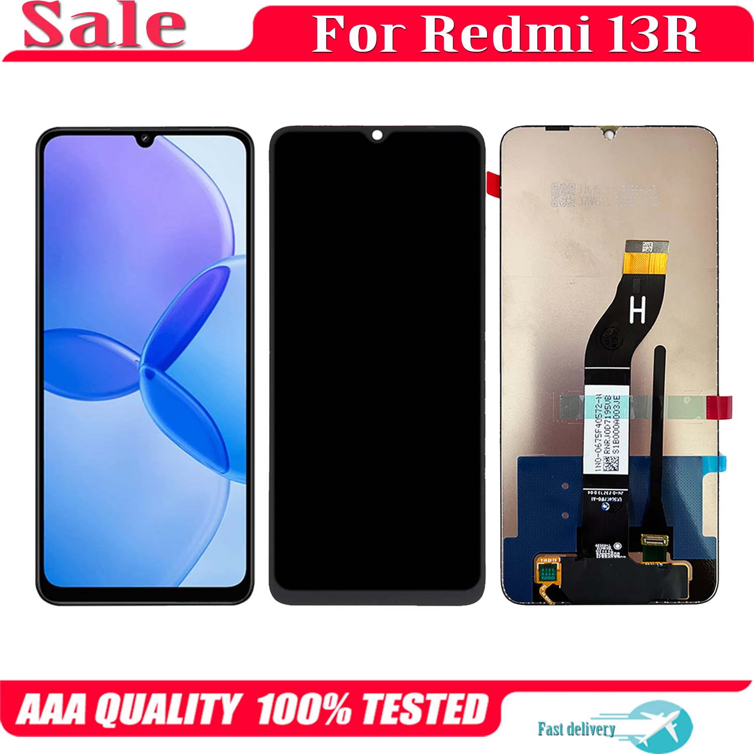 

6.74'' For Xiaomi Redmi 13R LCD Display Touch Screen Replacement Digitizer Assembly