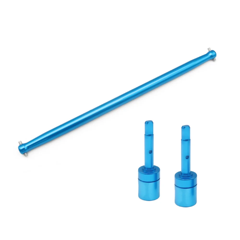 1/10 Blue Center Drive Shaft Easy to Install Aluminum Alloy Shock Absorber Mount Durable RC Vehicle Accessories for Tamiya TT01