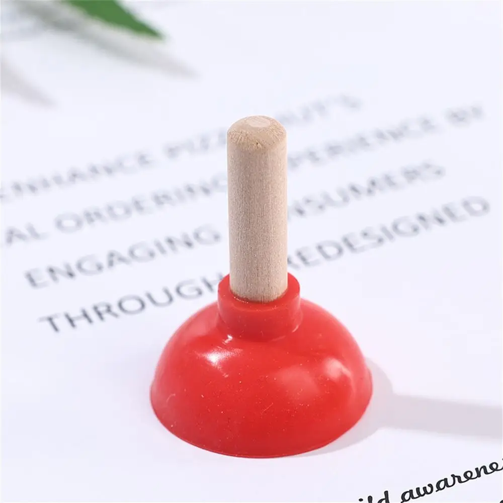 

Mini Tiny Plunger Magic Close-Up Mentalism Toilet Shape Phone Holder Inspired Looking Magic Props Toilet Sucker Stand For Card