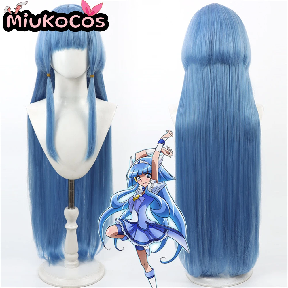 IN STOCK Aoki Reika Cure Beauty Glitter Force Chloe Cosplay Wig Anime Smile Pretty Cure! スマイルプリキュア！Cosplay