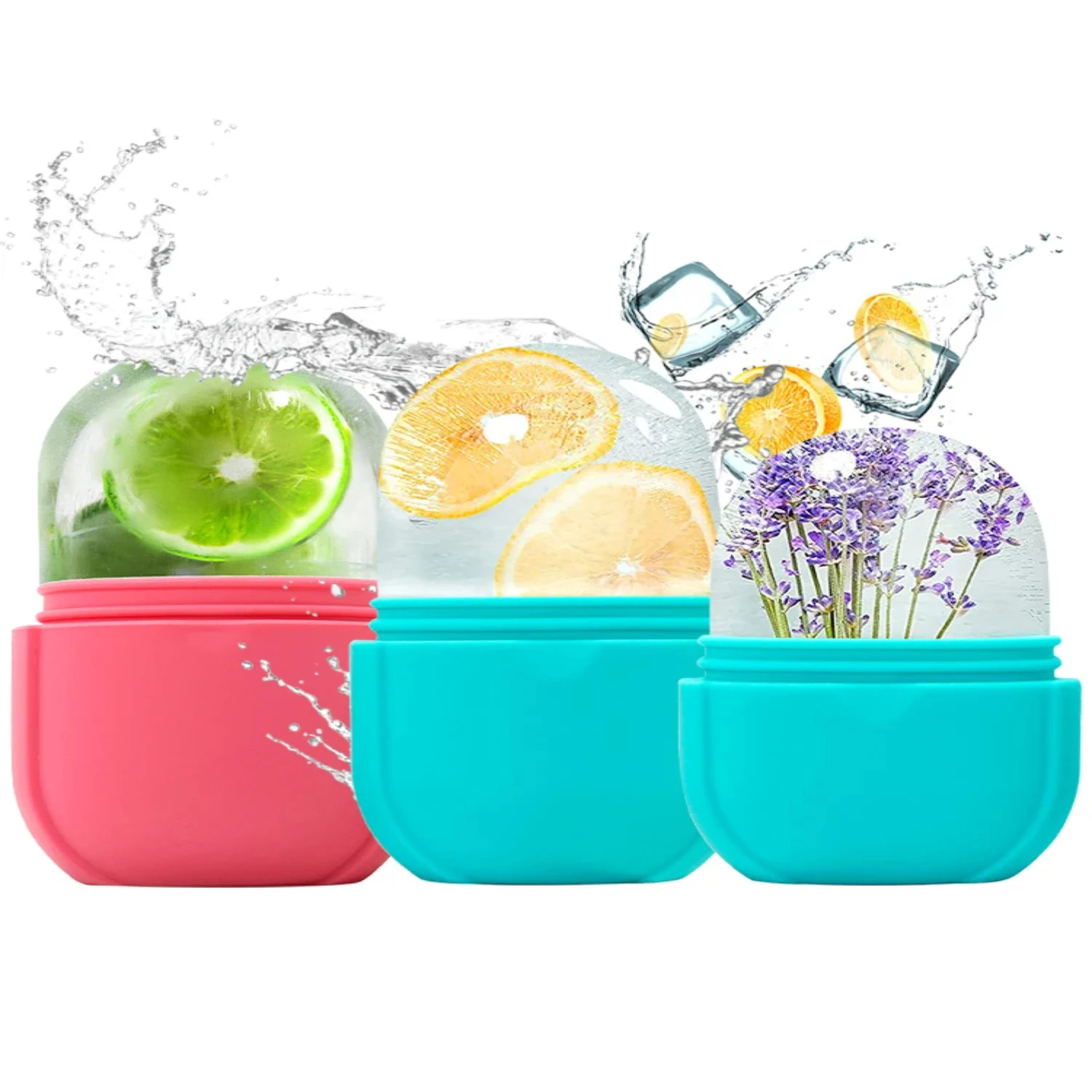 

Silicone Ice Cube Tray Mold Face Beauty Lifting Ice Face Tool Contouring Acne Eye Skin Educe Massager Roller Ball Care