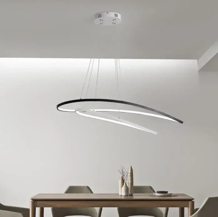 

Modern Led Pendant Lights Pendant Lamps for Kitchen Dining Bedroom Restaurant Remote Control Dimming Hanging Lighting Fixture