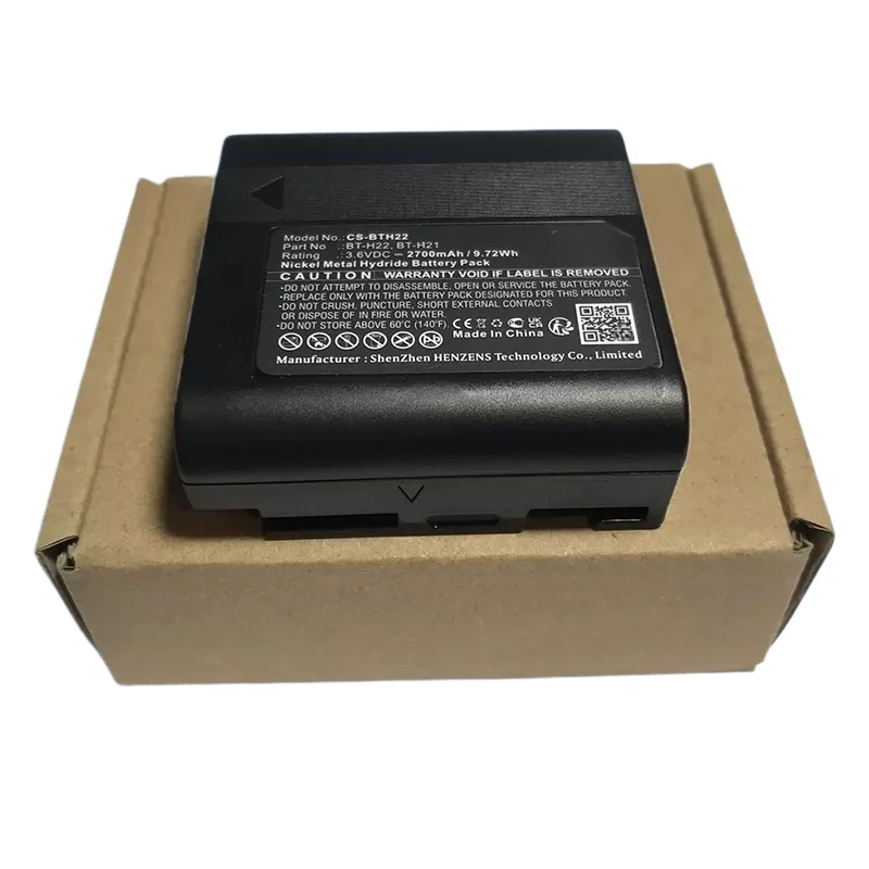 In Stock 2700mAh 3.7V CS-BTH22 NI-MH Battery for Sharp BT-H21 H22U N1U E33 E34 E37 E3 E43 E47S E66U Digital Camera Battery