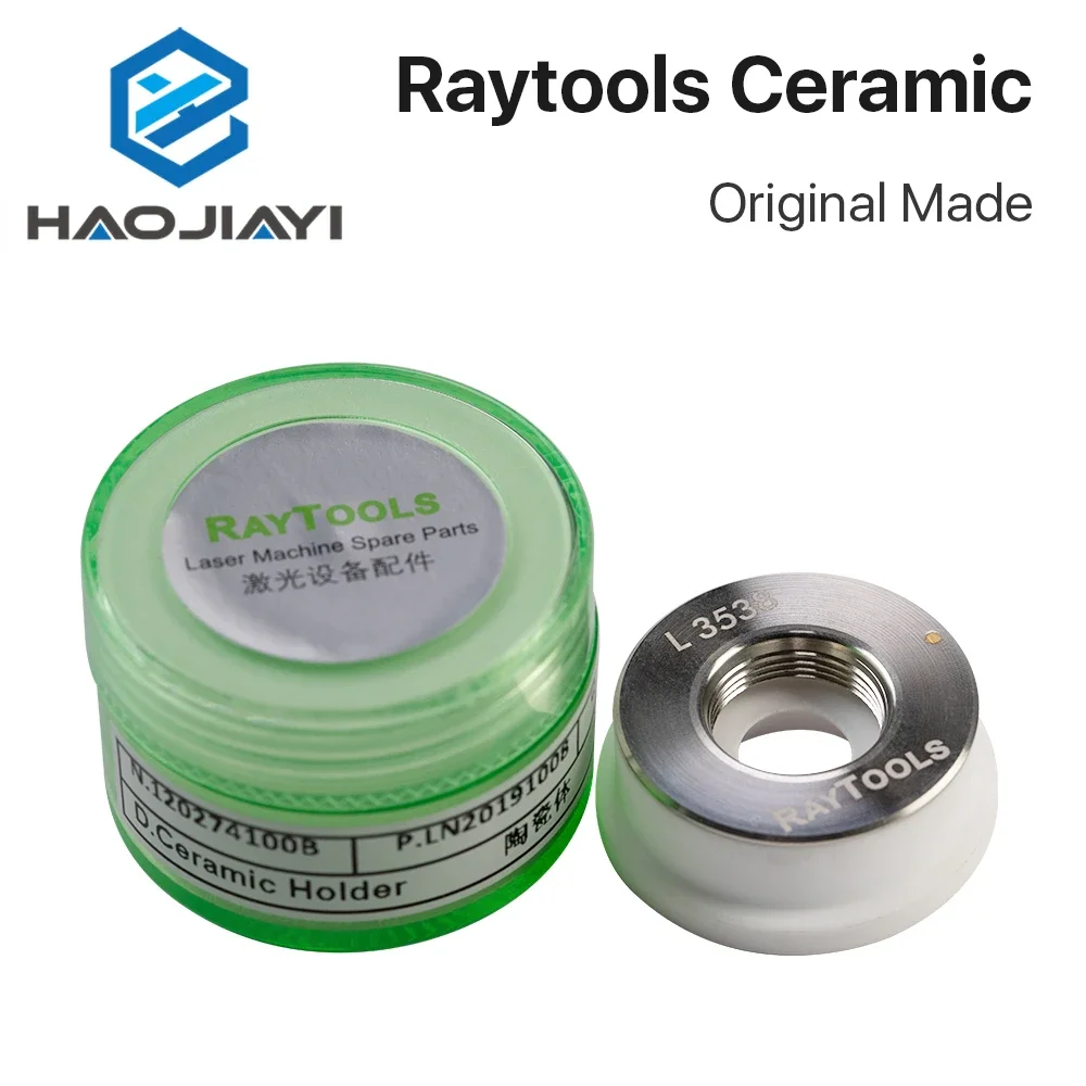 

Original Made Raytools Laser Ceramic Dia.32mm Nozzle Holder for Raytools Fiber Laser Cutting Head Nozzle Holder