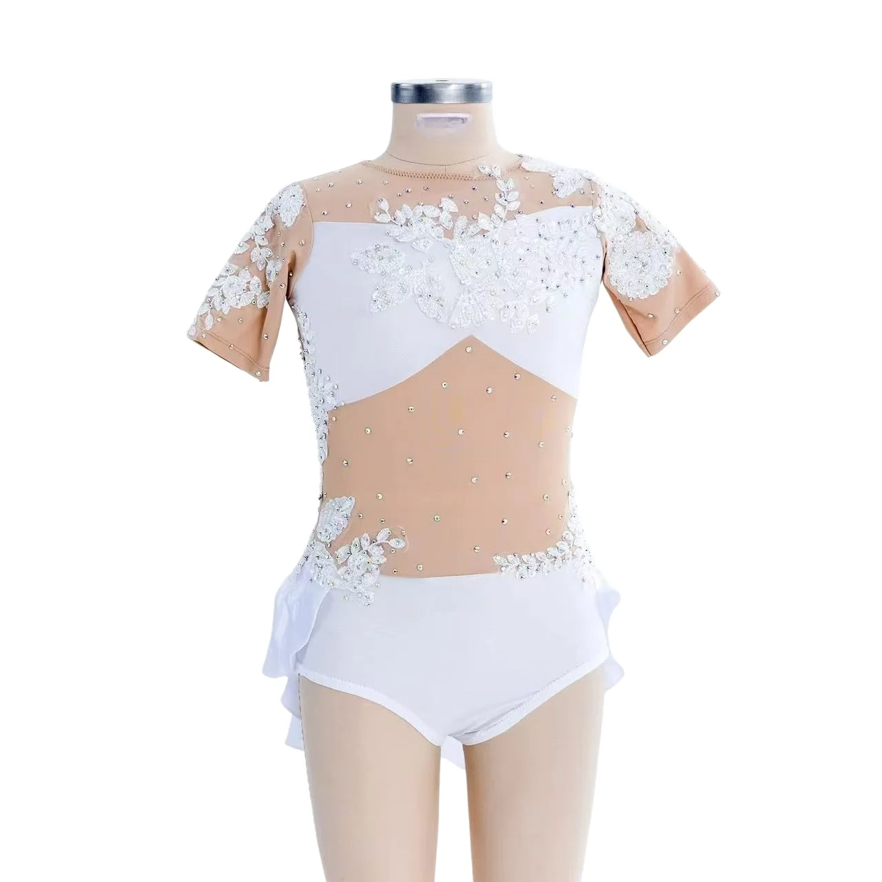 ropa-deportiva-blanca-de-manga-corta-y-ajustada-traje-a-juego-personalizacion-estilo-jazz