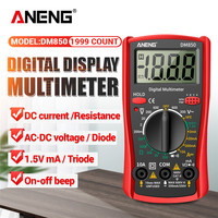 ANENG DM850 Digital Multimeter 1999 Counts Auto AC/DC Votage Tester Ohm Current Ammeter Detector Tool