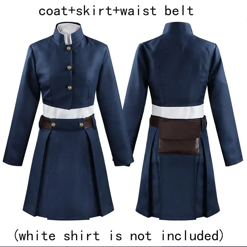 Kugisaki Nobara Cosplay Costume Include Top Skirt Belt Waist bag For Halloween Carnival Comic Con Kugisaki Nobara Outfits