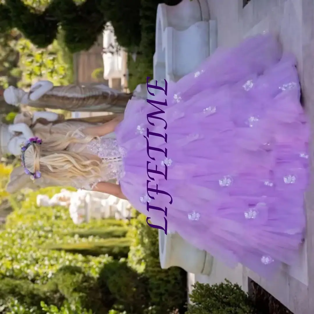 

Платья с цветочным узором для девочек по индивидуальному заказу, элегантное атласное бальное платье принцессы для детей, платье для дня рождения, простое платье с бантом для первого причастия