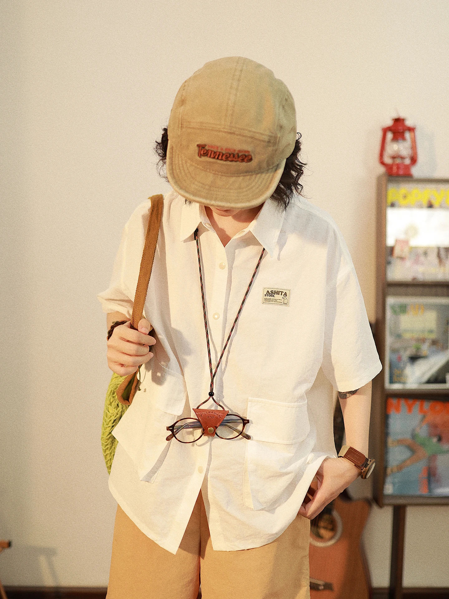 

Повседневная белая женская летняя рабочая одежда ort Sve irt, многослойный топ свободного покроя, оригинальный дизайн, отложной воротник с деталями