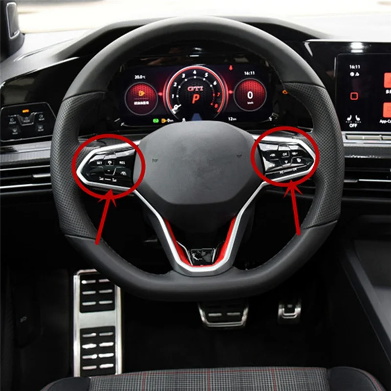 

Rare 1EA959442B Car Steering Wheel Switch ACC Control Touch Type Button Switch For VW Golf 8 MK8 Jetta Passat Tiguan 2017+ Durab