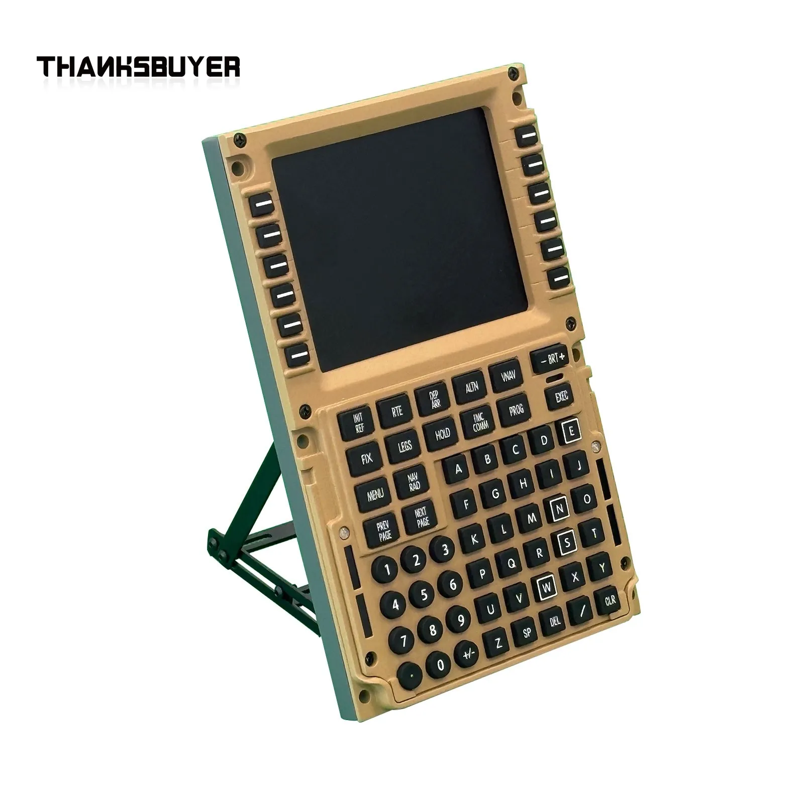 ชุดควบคุมและจอแสดงผล Wefly พร้อมอัตรารีเฟรชสูงสำหรับเครื่องจำลองการบิน Boeing 777 Series CDU