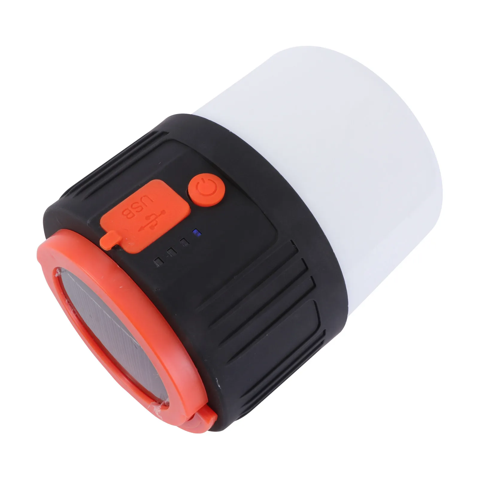 1-個-usb-充電式ソーラーキャンプライトテントランタン吊り下げフック-360-度ソフト照明緊急屋外ランタン