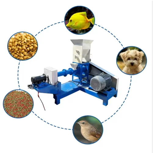 New Multi-Functional Dry Dog & Cat Food Extruder Machine Floating Fish Feed & Food Supplement Making Equipment