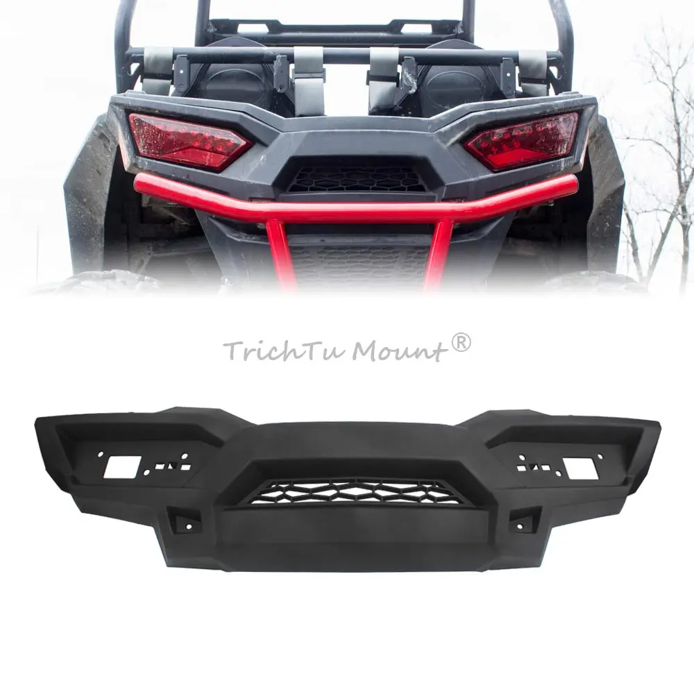 UTV Rear Bumper Cover Protector Rear Fascia Assembly Fits For Polaris RZR XP Turbo 4 Turbo 1000 Accessories Replace #2635073-070