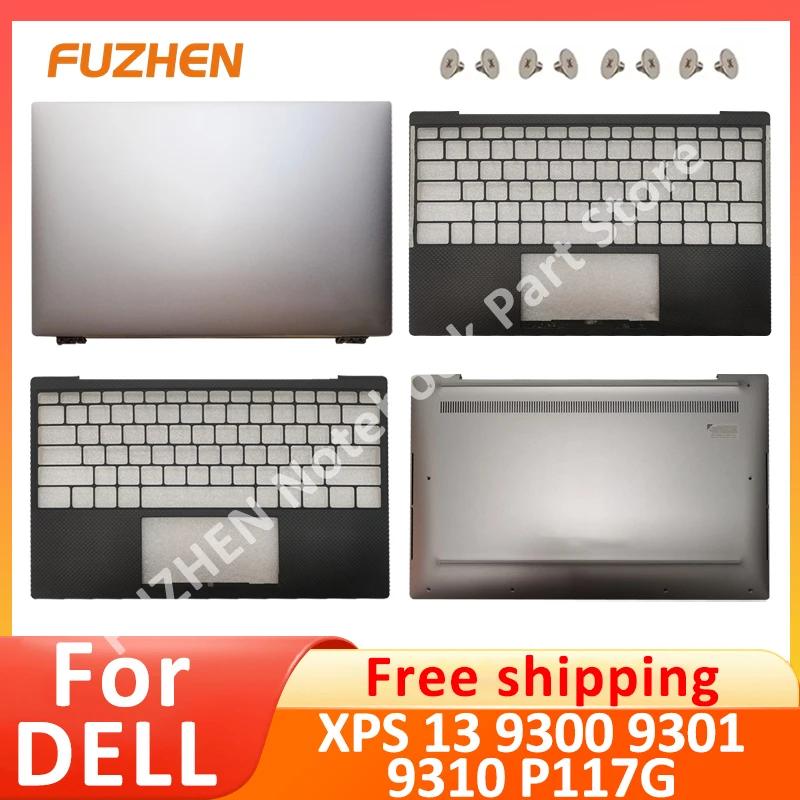 

98%New Laptop Case For Dell XPS 13 9300 930 19310 P117G LCD Back Cover Palmrest Bottom Case 020NM1 0Y75C4 01YN9Y 0T3Y7G