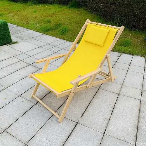 

Handrail Wood Beach Chairs Recliner Balcony Home Folding Beach Chairs Portable Fishing Silla Plegable Outdoor Furniture